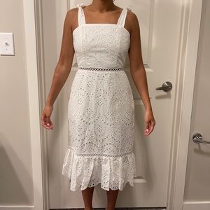 white dress